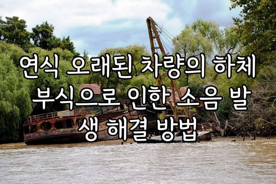 연식 오래된 차량의 하체 부식으로 인한 소음 발생 해결 방법