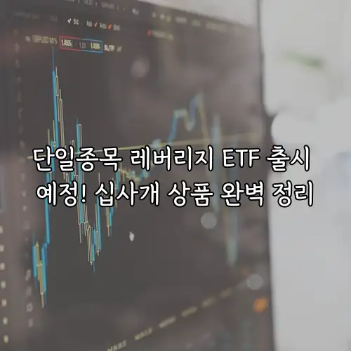 단일종목 레버리지 ETF 출시 예정! 십사개 상품 완벽 정리